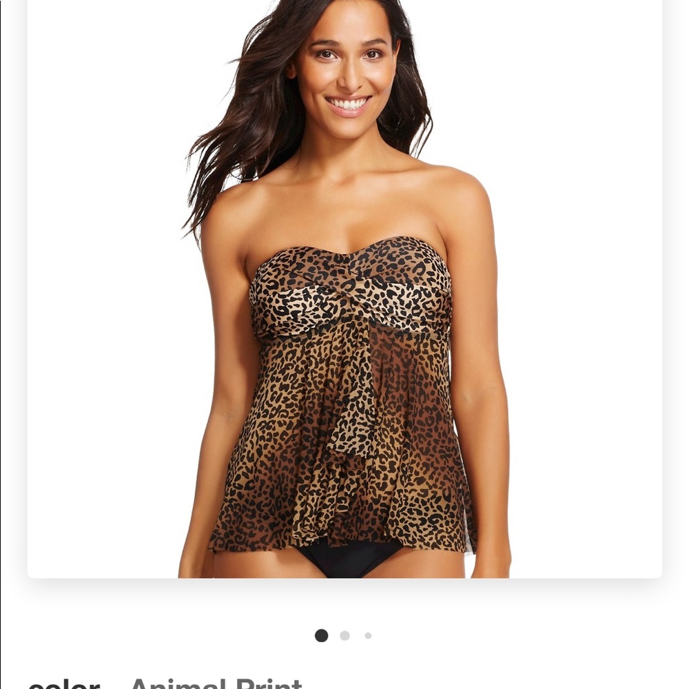 Merona ‘Fly-away’ swim tops.  Size M